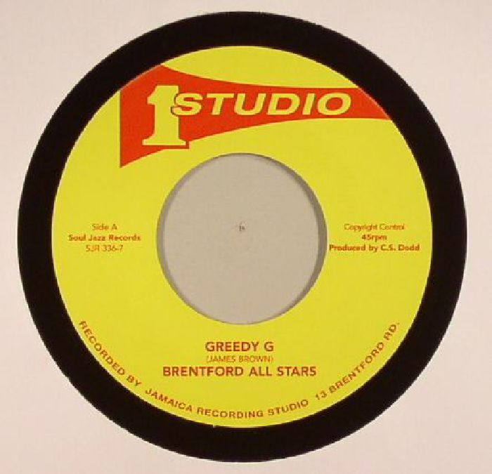 Greedy G - Vinyl Single vinyl record cover