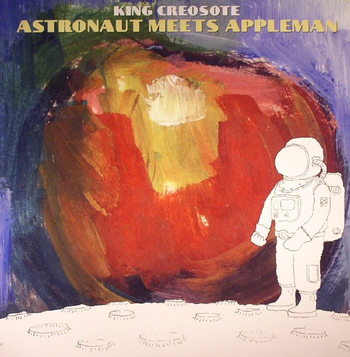 Astronaut Meets Appleman - Vinyl LP vinyl record cover