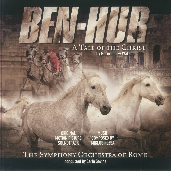 Ben Hur: A Tale Of The Christ (Soundtrack) - Vinyl LP vinyl record cover