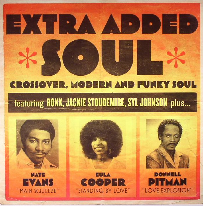 Extra Added Soul: Crossover, Modern & Funky Soul - 2xLP vinyl record cover