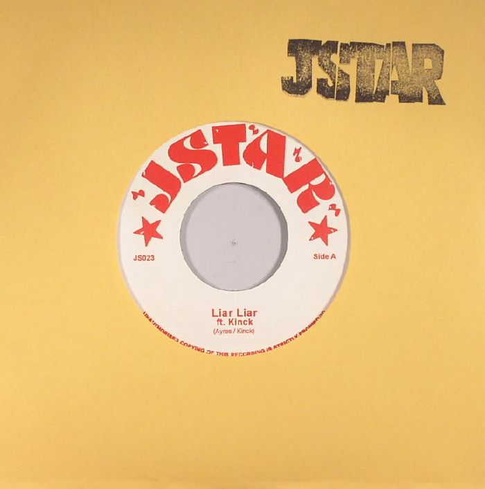 Liar Liar - Vinyl Single vinyl record cover