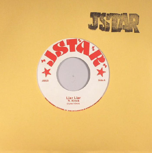 Liar Liar - Vinyl Single vinyl record cover