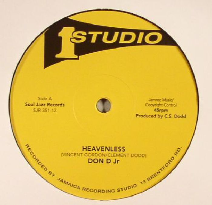 Heavenless / After Christmas - Vinyl Single vinyl record cover