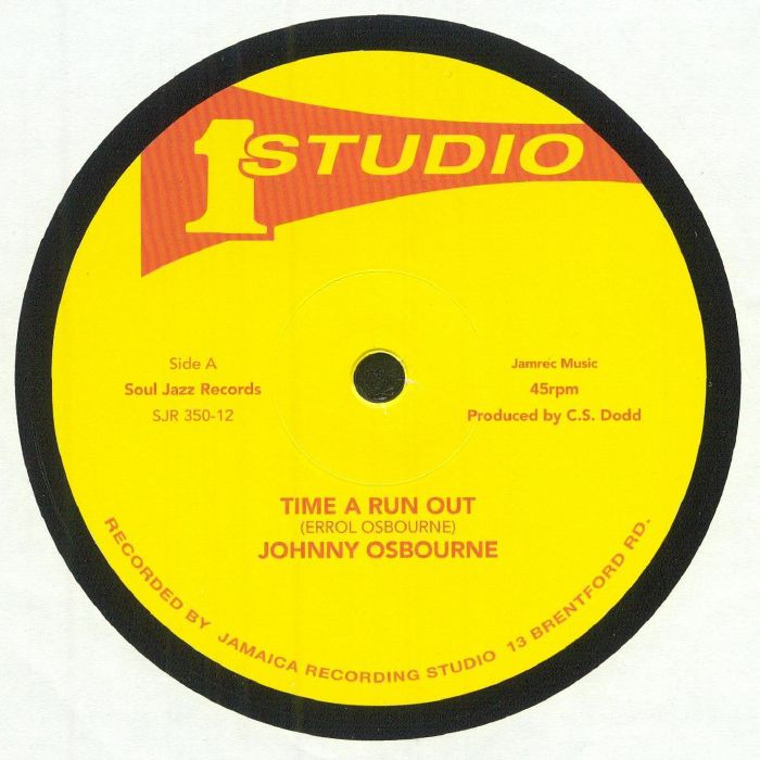 Time A Run Out - Vinyl Single vinyl record cover