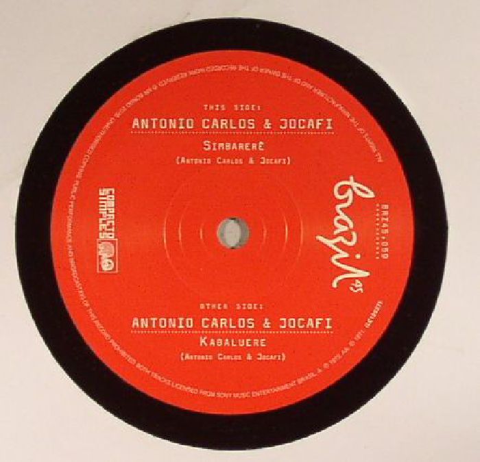 Simbarere - Vinyl Single vinyl record cover