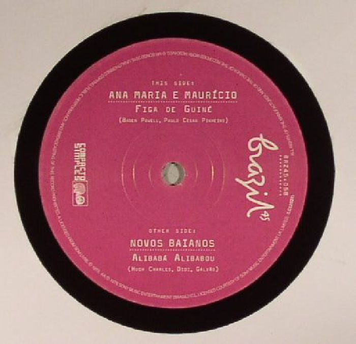 Figa De Guine - Vinyl Single vinyl record cover