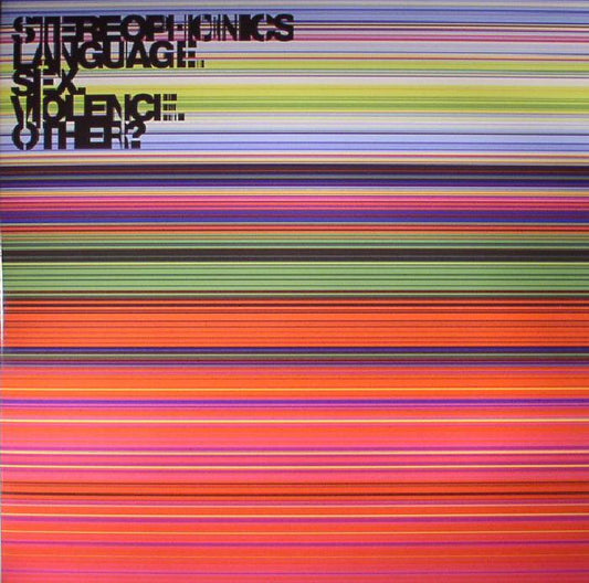 Language Sex Violence Other? - Vinyl LP vinyl record cover