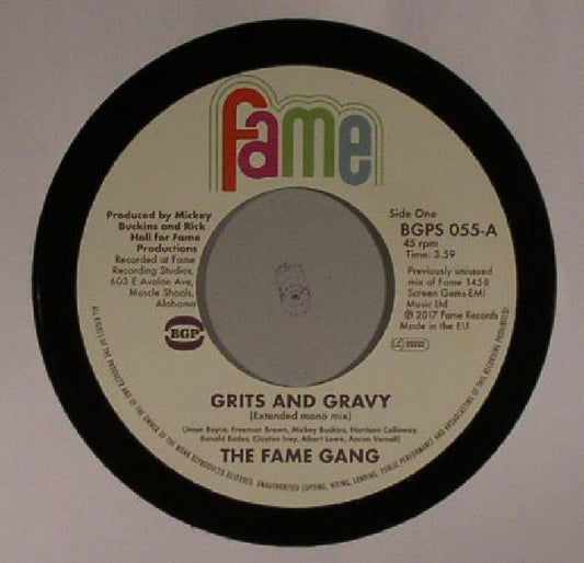 Grits & Gravy - Vinyl Single vinyl record cover