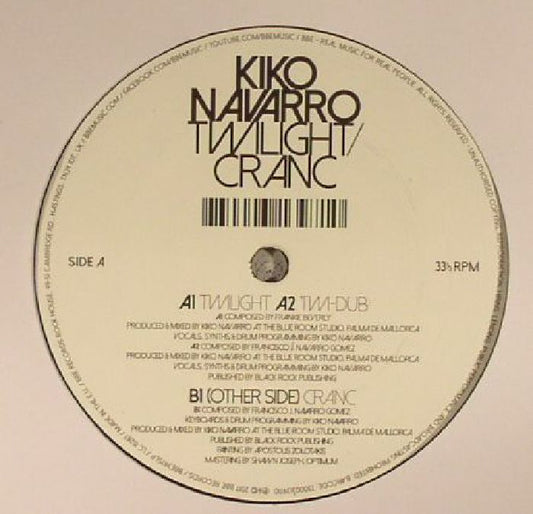 Twilight / Cranc - Vinyl EP vinyl record cover