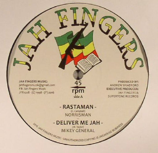 Rastaman - Vinyl Single vinyl record cover