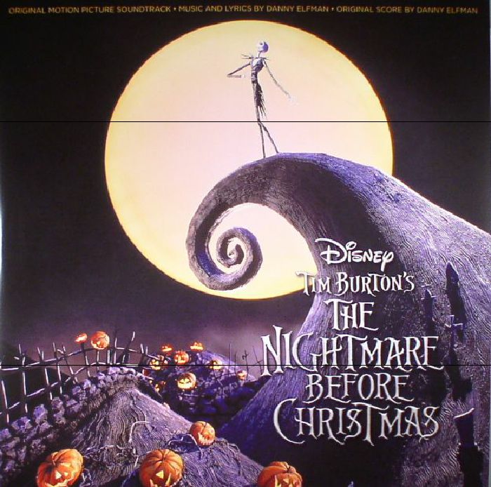 The Nightmare Before Christmas (Soundtrack) - Limited Edition Heavyweight Vinyl 2xLP vinyl record cover