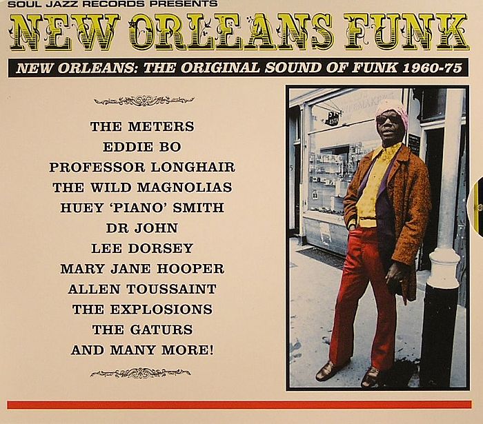 New Orleans Funk: The Original Sound Of Funk 1960-75 - CD CD cover