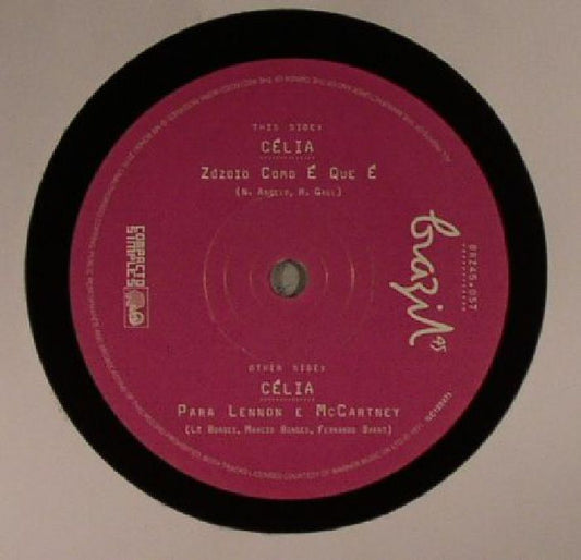 Zozoio Como E Que E / Para Lennon E McCartney - Vinyl Single vinyl record cover