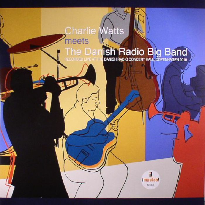 Charlie Watts Meets The Danish Radio Big Band - 2xLP vinyl record cover