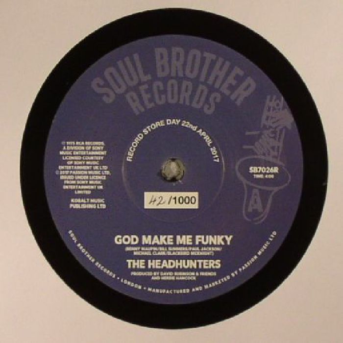 God Make Me Funky - Vinyl Single vinyl record cover
