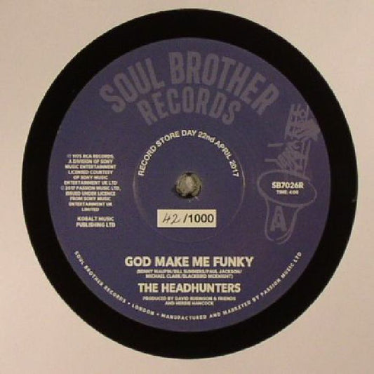 God Make Me Funky - Vinyl Single vinyl record cover