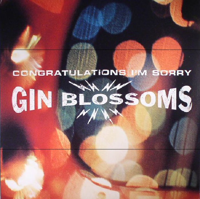Congratulations I'm Sorry - Vinyl LP vinyl record cover