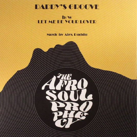 Daddy's Groove - Vinyl Single vinyl record cover