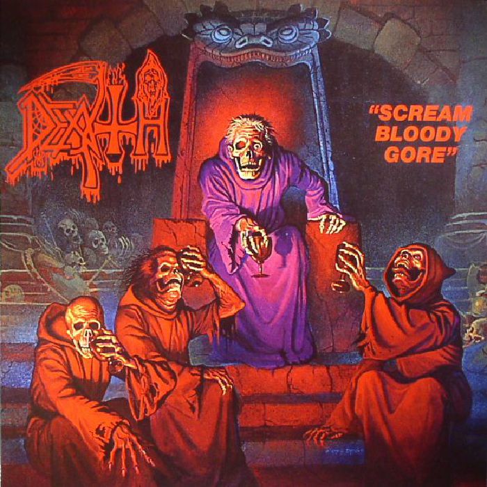 Scream Bloody Gore - Vinyl LP vinyl record cover