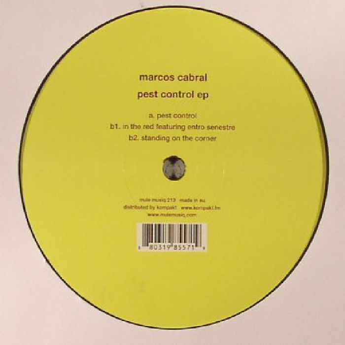 Pest Control - Vinyl EP vinyl record cover