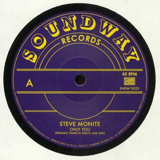 Only You - Vinyl Single vinyl record cover
