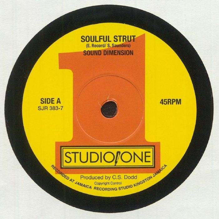 Soulful Strut - Vinyl Single vinyl record cover