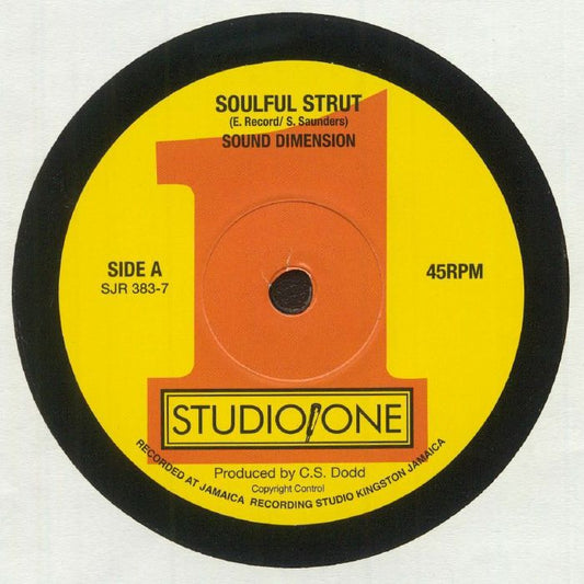 Soulful Strut - Vinyl Single vinyl record cover