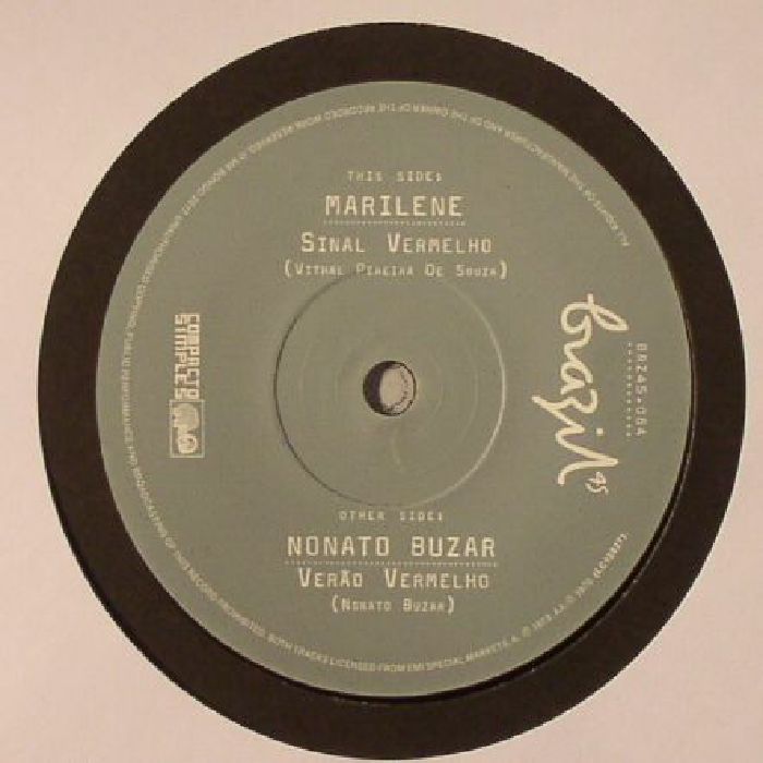 Sinal Vermelho - Vinyl Single vinyl record cover