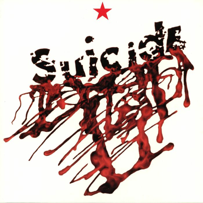 Suicide - Limited Edition Red Vinyl LP vinyl record cover