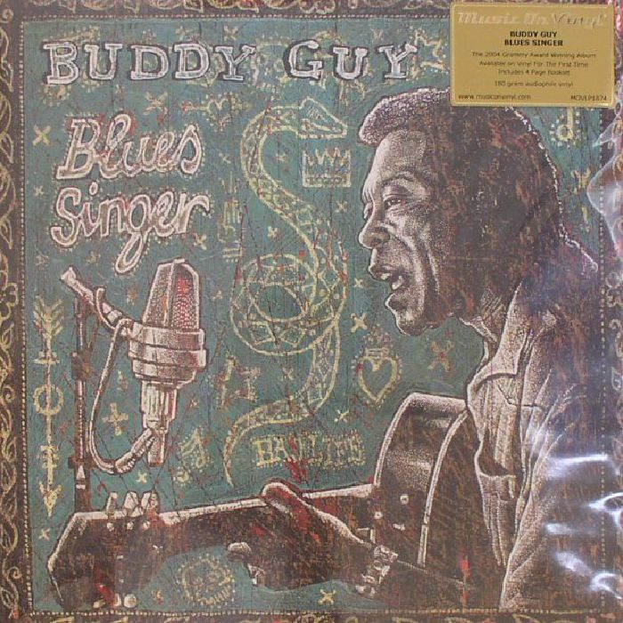 Blues Singer - 2xLP vinyl record cover