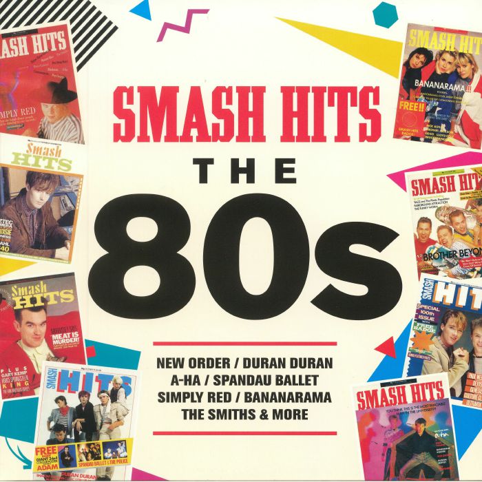 Smash Hits The 80s - 2xLP vinyl record cover