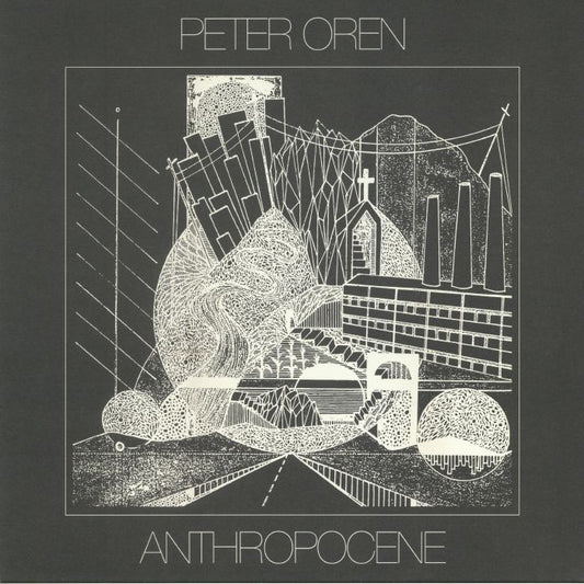 Anthropocene - Limited Edition Clear Splatter Vinyl LP vinyl record cover