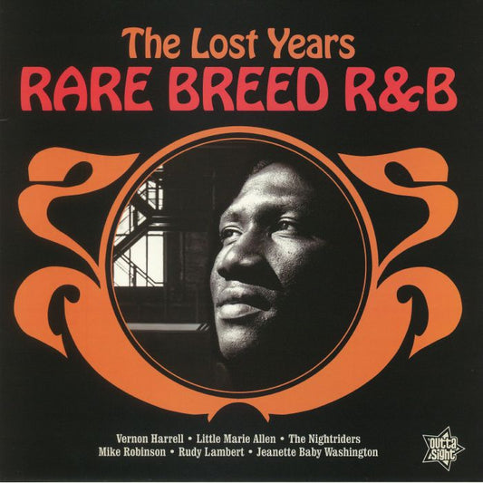 Rare Breed R&B: The Lost Years - Vinyl LP vinyl record cover
