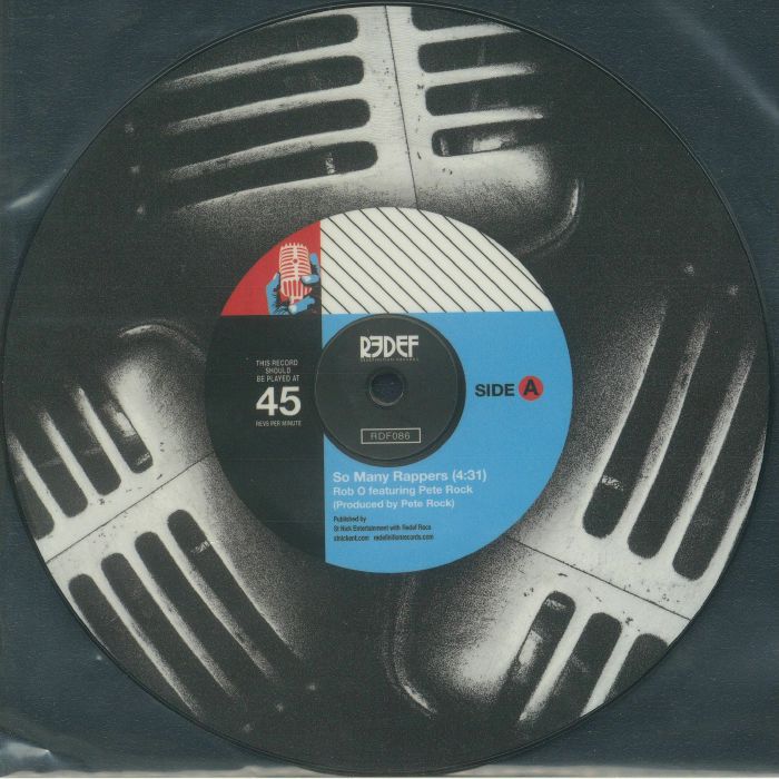 So Many Rappers - Picture Disc Vinyl Single vinyl record cover