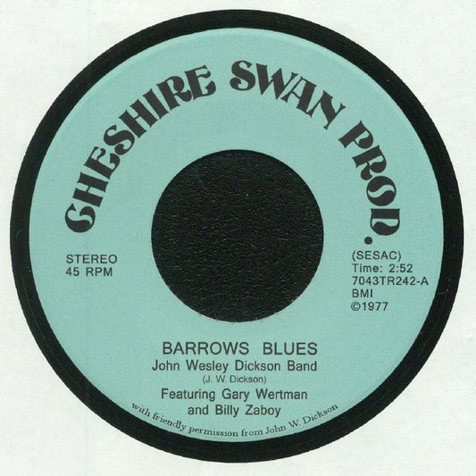 Barrows Blues - Vinyl Single vinyl record cover