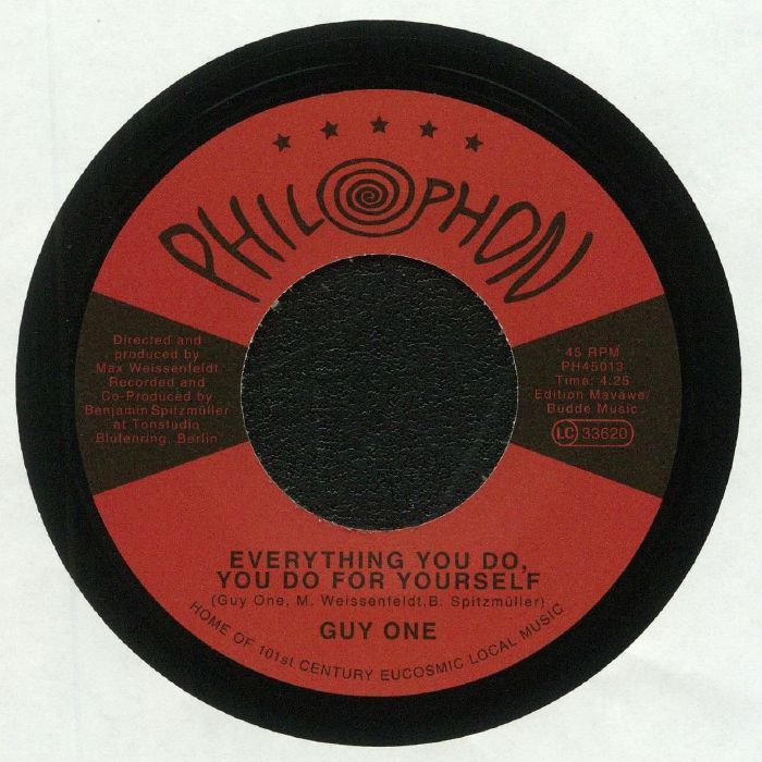 Everything You Do You Do For Yourself - Vinyl Single vinyl record cover
