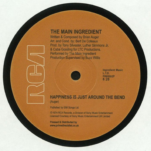 Happiness Is Just Around The Bend / Evening Of Love - Vinyl Single vinyl record cover