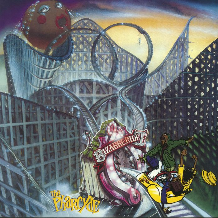 Bizarre Ride II The Pharcyde - Blue and Yellow Vinyl 2xLP vinyl record cover