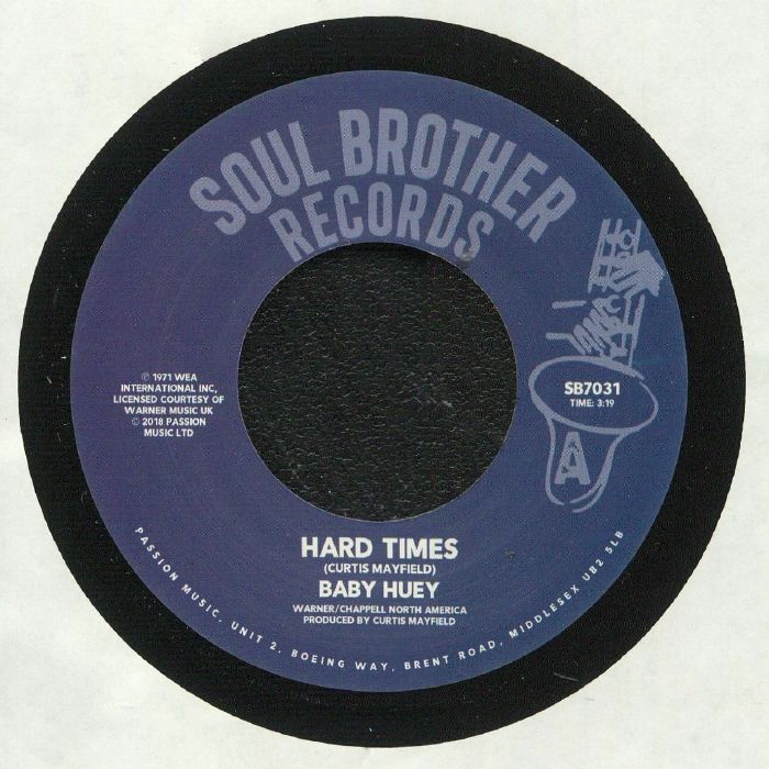 Hard Times - Vinyl Single vinyl record cover