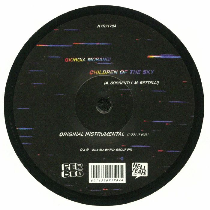 Children Of The Sky - Vinyl Single vinyl record cover