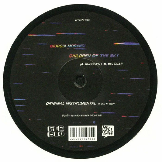 Children Of The Sky - Vinyl Single vinyl record cover