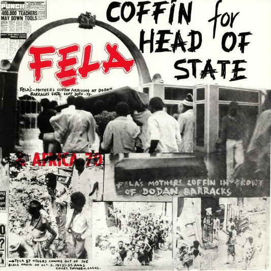 Coffin For Head Of State - Vinyl LP vinyl record cover