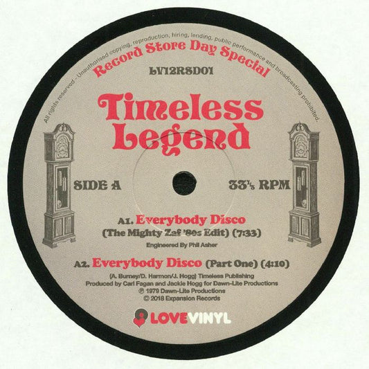 Everybody Disco - Vinyl Single vinyl record cover