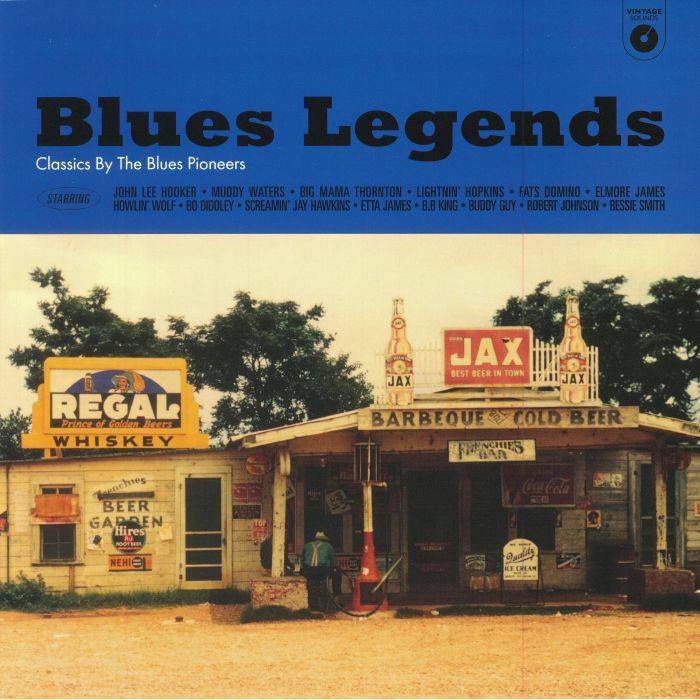 Blues Legends - Vinyl LP vinyl record cover
