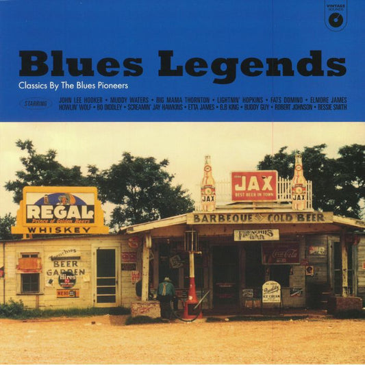Blues Legends - Vinyl LP vinyl record cover