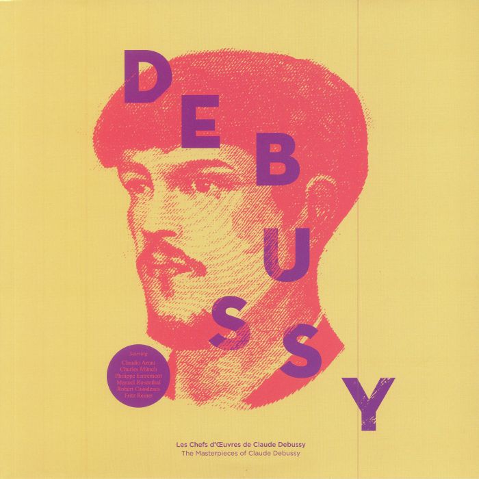 Les Chefs D'Oeuvres De Claude Debussy - Vinyl LP vinyl record cover