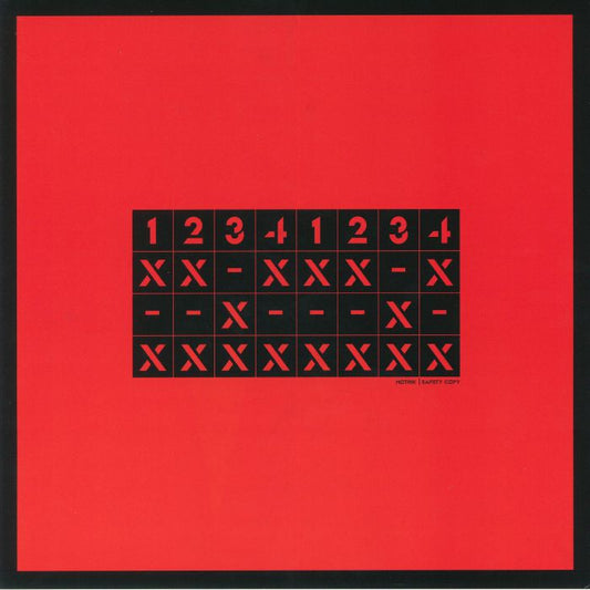 Safety Copy - Limited Edition Red Vinyl LP vinyl record cover