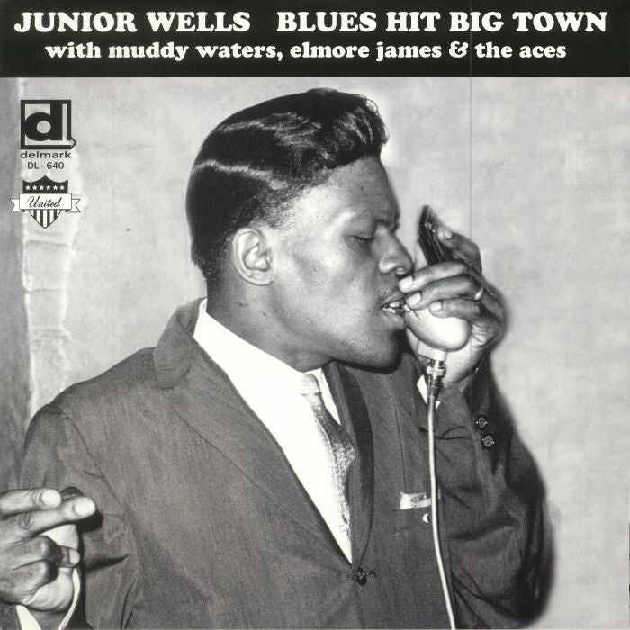 Blues Hit Big Town - Vinyl LP vinyl record cover