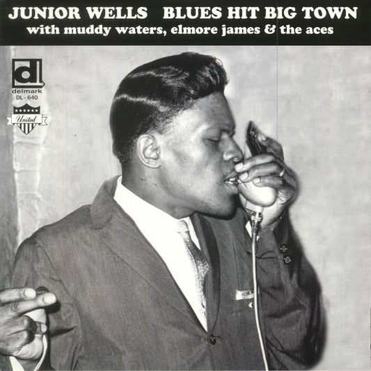 Blues Hit Big Town - Vinyl LP vinyl record cover