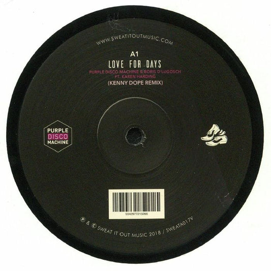 Love For Days - Vinyl Single vinyl record cover